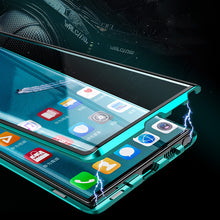 Laden Sie das Bild in den Galerie-Viewer, Magnetische gehärtete Handyhülle für Samsung