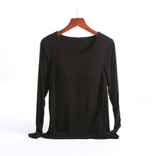 Laden Sie das Bild in den Galerie-Viewer, Damen Thermo Langarm-Shirt mit Brustpolster