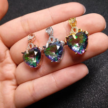 Laden Sie das Bild in den Galerie-Viewer, Modischer bunter Liebesanhänger