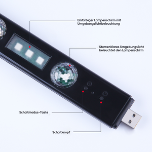 LED-Umgebungslicht zum kabellosen Laden(2 Stück)