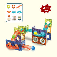 Laden Sie das Bild in den Galerie-Viewer, Magnetische Bausteine Schienenspleißspielzeug für Kinder