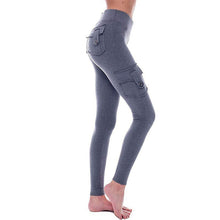Laden Sie das Bild in den Galerie-Viewer, Damen Sport Enge Yogahosen