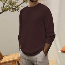 Laden Sie das Bild in den Galerie-Viewer, Einfarbiges Gestricktes Oberteil