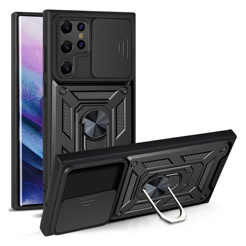 Linsenschutz Stoßfeste Handyhülle für Samsung