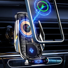 Laden Sie das Bild in den Galerie-Viewer, Drahtlose Lade Auto Stummschalt Handy-Navigationshalterung