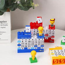Laden Sie das Bild in den Galerie-Viewer, Schöner Cartoon-Block-Puzzle-Kalender