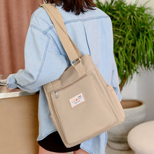 Laden Sie das Bild in den Galerie-Viewer, Wasserdichte einfache leichte großräumige Handtasche