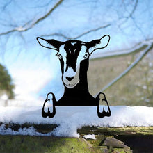 Laden Sie das Bild in den Galerie-Viewer, Kreative Bauernhaus-Tierdekoration Aus Metall