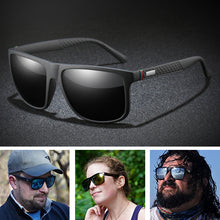 Laden Sie das Bild in den Galerie-Viewer, 2021 polarisierte Sonnenbrille mit schwarzem Rahmen