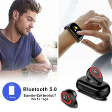 Laden Sie das Bild in den Galerie-Viewer, 2-in-1 Intelligente Armbanduhr Mit Bluetooth-Kopfhörer