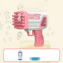 Laden Sie das Bild in den Galerie-Viewer, Verbesserte Seifenblasenmaschine mit bunten Lichtern