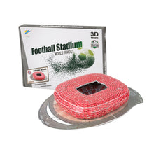 Laden Sie das Bild in den Galerie-Viewer, 3D dreidimensionales Fußballfeld-Puzzle