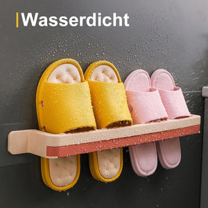 Lochfreies Wandmontiertes Schuhregal
