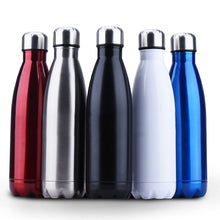 Laden Sie das Bild in den Galerie-Viewer, Outdoor Sport Cola-Flasche aus Edelstahl