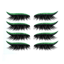 Laden Sie das Bild in den Galerie-Viewer, Wiederverwendbare Eyeliner und Wimpernaufkleber