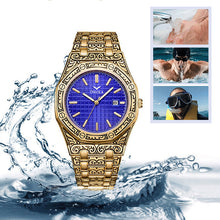 Laden Sie das Bild in den Galerie-Viewer, Wasserdichte klassische Quarzuhr für Herren