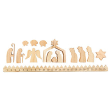 Laden Sie das Bild in den Galerie-Viewer, Holz Jesus Ornamente Set