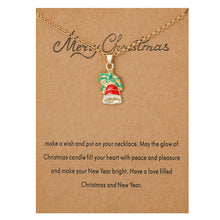 Laden Sie das Bild in den Galerie-Viewer, Legierungshalskette der Weihnachtsserie