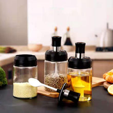 Laden Sie das Bild in den Galerie-Viewer, Gewürzglas mit Löffel