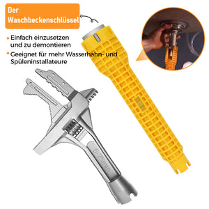 Multifunktionales Badezimmer-Schraubenschlüssel-Werkzeug