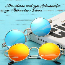 Laden Sie das Bild in den Galerie-Viewer, Damen runde polarisierte Sonnenbrille