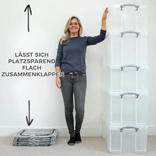 Laden Sie das Bild in den Galerie-Viewer, Faltbare Aufbewahrungsbox für Kleidung