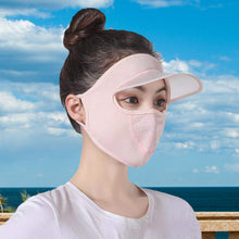 Laden Sie das Bild in den Galerie-Viewer, Wiederverwendbare Atmungsaktive Kühle Sonnenschutzmaske