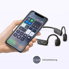 Laden Sie das Bild in den Galerie-Viewer, Drahtloser wasserdichter Bluetooth Knochenleitungskopfhörer