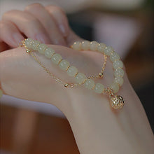 Laden Sie das Bild in den Galerie-Viewer, Elegantes Hetian-Jade-Armband