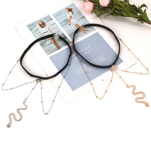 Laden Sie das Bild in den Galerie-Viewer, Modische Schlangenbeinkette aus Legierung