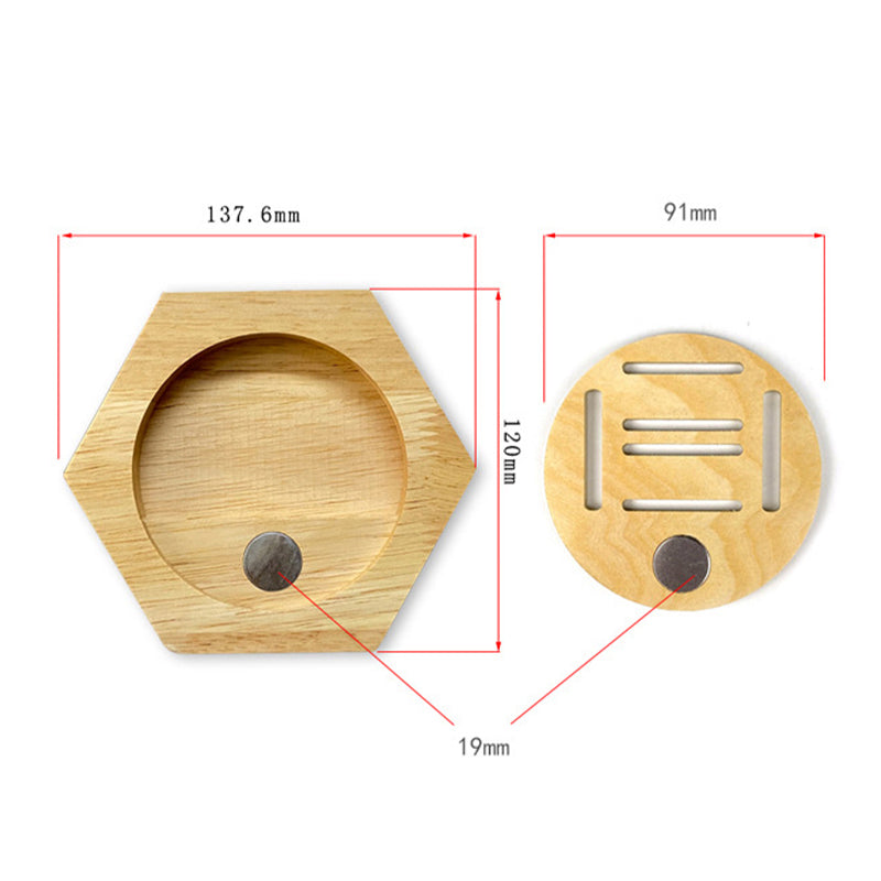 Medaillenständer aus Holz