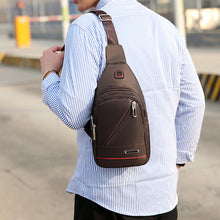 Laden Sie das Bild in den Galerie-Viewer, Einfache lässige wasserdichte Sport Brusttasche