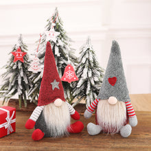 Laden Sie das Bild in den Galerie-Viewer, Weihnachten Gesichtslose Ältere Puppe