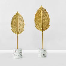 Laden Sie das Bild in den Galerie-Viewer, Goldener Blatt Schmuck