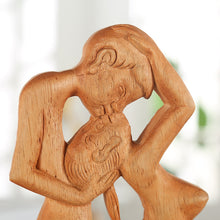 Laden Sie das Bild in den Galerie-Viewer, Kreative Moderne Paar-Holzstatue