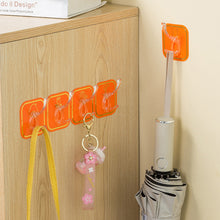 Laden Sie das Bild in den Galerie-Viewer, Multifunktionale transparente 6 Haken