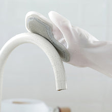 Laden Sie das Bild in den Galerie-Viewer, Multifunktionale Spülhandschuhe mit Zauberbürste aus Gummi