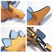 Laden Sie das Bild in den Galerie-Viewer, Damen Umhängetasche im Dinosaurier Stil