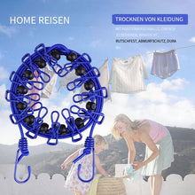 Laden Sie das Bild in den Galerie-Viewer, Tragbarer elastischer Reisewäscheständer