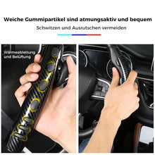 Laden Sie das Bild in den Galerie-Viewer, Rutschfeste Lenkradabdeckung aus Kohlefaser