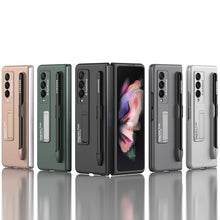 Laden Sie das Bild in den Galerie-Viewer, Modisches Telefon Hülle mit Stiftschlitz für Samsung Galaxy Z Fold 3
