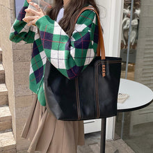 Laden Sie das Bild in den Galerie-Viewer, Einfache Vielseitige Handtasche aus Qualitätsleder