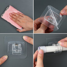 Laden Sie das Bild in den Galerie-Viewer, Transparenter Hängestangenclip