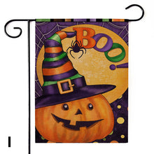 Laden Sie das Bild in den Galerie-Viewer, Halloween Kürbis Gartenflagge