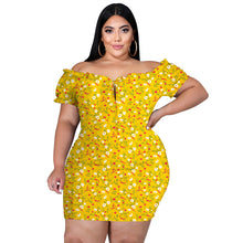Laden Sie das Bild in den Galerie-Viewer, Damen sexy Sommerkleid
