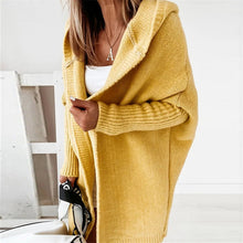Laden Sie das Bild in den Galerie-Viewer, Lange weiche Damen Strickjacke