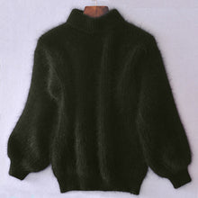Laden Sie das Bild in den Galerie-Viewer, Lockerer Einfarbiger Strickpullover
