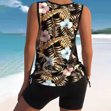 Laden Sie das Bild in den Galerie-Viewer, Bedruckter zweiteiliger Bikini-Badeanzug