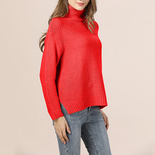 Laden Sie das Bild in den Galerie-Viewer, Pendler-Rollkragenpullover für Damen