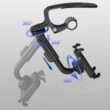 Laden Sie das Bild in den Galerie-Viewer, Multifunktionaler Armaturenbrett- und Sonnenblenden-Handyhalter